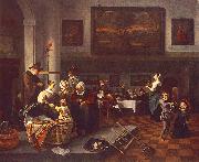 Jan Steen, Christening